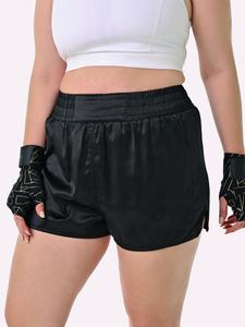 Pantalones Cortos de Muay Thai Personalizados 2025, para Hombre y Mujer, con Opción de Logotipo Frontal, Transpirables, Ligeros, Color Personalizado, para Artes Marciales - Product Image 4