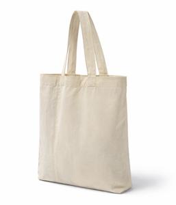 กระเป๋าผ้าฝ้ายพิมพ์ลายตามสั่งคุณภาพสูง พร้อมช่องใส่ของและฐานก้นกระเป๋าแบบขยาย ขายดีที่สุด กระเป๋าช้อปปิ้งผ้าฝ้าย 100% - Product Image 1