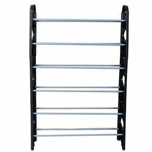 Mobiletto Portascarpe Moderno Stile Fattoria per 18 Paia, Arredamento per Soggiorno, in Ferro - Product Image 3