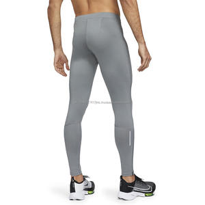 Mallas de entrenamiento de compresión para hombre, pantalones de yoga de entrenamiento atlético personalizados, mallas de capa base baratas - Product Image 6