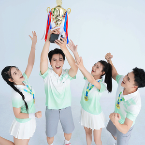 Camisetas Deportivas de Poliéster Personalizables con Cuello, Unisex, Impresión por Transferencia de Calor, Ropa Deportiva para Equipos, Entrenamiento, al Aire Libre - Product Image 5