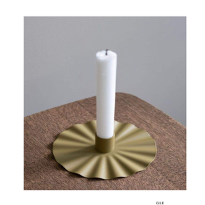 Wholesale Supplier <b>Brass</b> <b>Candlestick</b> <b>Holder</b> Custom Home Decorative Item Modern Crafts <b>Brass</b> Candle <b>Holder</b> - Product Image 3