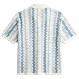 เสื้อเชิ้ตผู้ชายปักลายแขนสั้นผ้าตาข่ายระบายอากาศกันยับคุณภาพสูงแบบวินเทจสั่งทำพิเศษขายดีประจำปี 2026 - Product Image 2