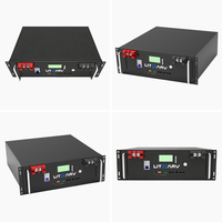 Pack de batteries LiFePO4 monté sur rack OEM 48V 5Kwh 10Kw 15Kwh Batterie au lithium montée sur rack