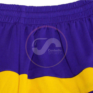 Shorts de basket-ball confortables pour hommes, taille plus, manches courtes, polyester respirant, vêtements de sport d'extérieur - Product Image 6