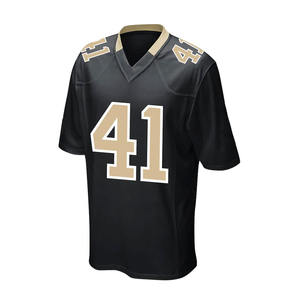 Maillots de football personnalisés - Coupe ample en mesh à séchage rapide, T-shirt vintage américain surdimensionné, Streetwear unisexe, Fabriqué au Pakistan - Product Image 2