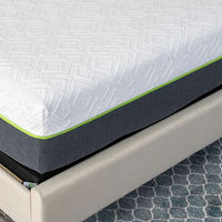Matelas en mousse compressée sur mesure pour hôtel, pliable, tailles simple, double, queen, king, avec gel pour soulager la pression et favoriser un sommeil réparateur