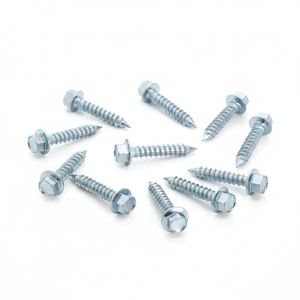 Class 4.8 6.8 Red Color Painted Hex Head Roofing Screws - Inch Standard Steel Timber <b>Fasteners</b> - Product Image 6
