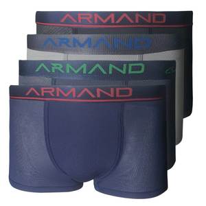 La ropa interior de tiro medio para hombre más vendida, calzoncillos de nailon y algodón de buena calidad, Calzoncillos Bóxer con logotipo personalizado, embalaje de pantalones cortos ODM Vinh Hung - Product Image 2