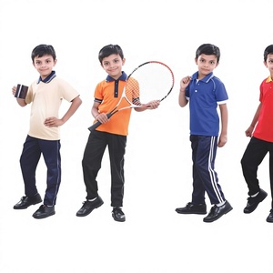 เสื้อแบดมินตันและฟุตบอลเด็กแบบ unisex ราคาสมเหตุสมผล บริการ OEM ผลิตจากโพลีเอสเตอร์/คอตตอน คุณภาพดีเยี่ยม นุ่ม สบาย - Product Image 3