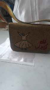 Sac à main décontracté en perles de verre colorées certifiées MS Handicraft, fait main en Inde, forme personnalisée - Product Image 3