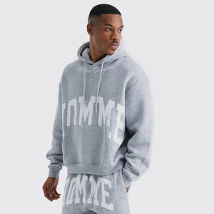 Survêtements en molleton uni sur mesure pour hommes, coupe ajustée, vêtements de sport d'été, survêtement personnalisé pour adultes, nouveau design - Product Image 2