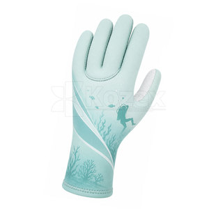 Gants de plongée professionnels légers en néoprène flexible avec paume texturée antidérapante et imperméable pour les sports nautiques - Product Image 4