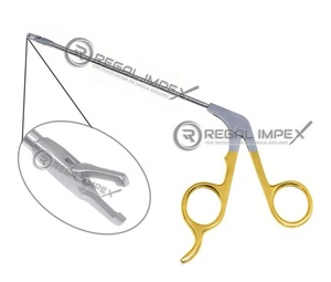 Pinza de sutura para artroscopia de 13 cm y pinzas Retriever manipuladoras de 3mm - Product Image 1