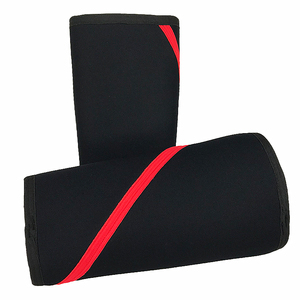 Compression Neoprene Men's Knee Sleeves Breathable Lightweight Adjustable Straps Workout Pain Relief Advanced Protection - Product Image 5