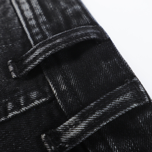 Pantalones Vaqueros de Moda al por Mayor, Lavado Oscuro, Transpirables, Ligeros, 100% Algodón, de Calidad, para Hombre, Corte Regular, Rectos - Product Image 6