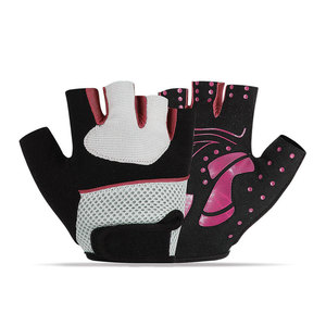 Anti Slip Shock Absorbing Hand Grips Light <b>Weight</b> Polyester Mesh Quick-Dry Half Finger Winter Sports Unisex Bicycle Cycling - Product Image 3