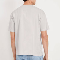 Yeni erkek T Shirt Pamuk Yüksek Kaliteli Kısa Kollu Erkekler için Erkek Saf renk Eğlence Adam Üstleri Tshirt Tees