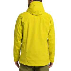 Chaqueta de esquí softshell personalizada al por mayor para hombre con cremallera, cuello alto y transpirable, chaqueta de invierno para exteriores para hombre - Product Image 2