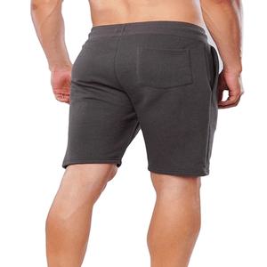 Pantalones cortos de tela suave para hombre de alta calidad, Método de punto con ropa ligera e informal de tejido no tejido, patrón sólido - Product Image 3