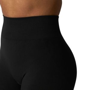 ขายส่ง กางเกงเลกกิ้งยกกระชับสะโพกเอวสูงไร้ตะเข็บสำหรับผู้หญิง แบบสั่งทำ OEM ODM ยืดได้สี่ทิศทาง ระบายอากาศได้ดี เหมาะสำหรับออกกำลังกาย โยคะ และฟิตเนส - Product Image 4