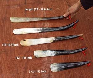 เชือกผูกรองเท้าฮอร์นธรรมชาติสุดหรูเครื่องมือช่วยขัดรองเท้าทนทานสำหรับใช้ในชีวิตประจำวัน - Product Image 5