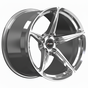 Ruedas de Aleación Scuderia Concept Flow Forming |   Rines Ligeros para Autos de Pasajeros, Listos para la Pista |   Ruedas Deportivas Escalonadas en Negro Brillante - Product Image 2