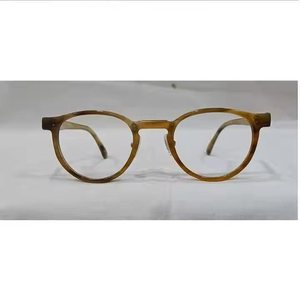 Genuine Natural Horn Handmade <b>Round</b> Matte Glasses <b>Frames</b> <b>Sunglasses</b> Black and white natural horn Men Women 100% Genuine Horn - Product Image 6