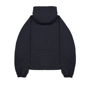 Veste coupe-vent softshell d'été pour homme de haute qualité, personnalisable, imperméable, respirante, grande taille, avec fermeture éclair intégrale, style décontracté - Product Image 4