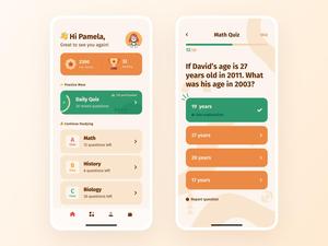 Online education app offering interactive courses, live classes, <b>study</b> <b>materials</b>, quizzes, and personalized learning anytime - Product Image 1
