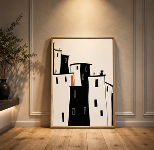 Obras de Arte Modernas y Originales, Pinturas al Óleo Pintadas a Mano sobre Lienzo, Escena de Montaña con Excursionistas y Pinos, Estilo Realista, Decoración de Interiores - Product Image 4