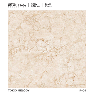 Baldosa de porcelana mate para suelo, con diseño decorativo y grabado, de 600x600 mm, diseñada para apoyar el contraste subtil y la articulación de la superficie. - Product Image 1