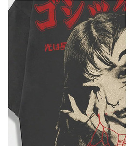 Camiseta de Manga Corta, Ajuste Holgado, 100% Algodón Blanco, Tejido Transpirable, con Estampado Gráfico Personalizado, Promoción - Product Image 3