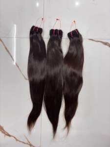 Extensiones de Cabello Humano Indio Virgen Natural, Suave y Sedoso, Sin Procesar, Proveedor al por Mayor, OEM ODM - Product Image 2