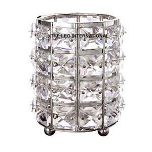 Wholesale Customized Crystal <b>Desk</b> Storage Pen Holder <b>Desk</b> <b>Pad</b> Pen Holder Suitable for Desktop Office Use Factory - Product Image 1