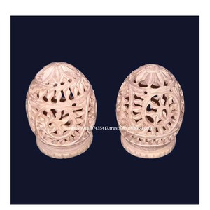 High Quality Premium Design Best Handmade Quality Soapstone Carving <b>Box</b> With Round Shape Use <b>For</b> Jewelry Storage <b>Box</b> Gift Item - Product Image 2