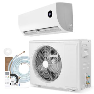 Climatiseur mini-split 12 000 BTU 115V 19 SEER2 avec système à onduleur et pompe à chaleur - Prise UK - Product Image 1