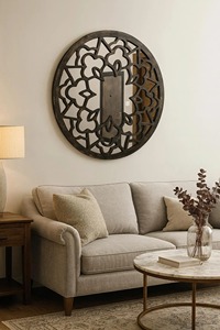 Bathroom <b>Makeup</b> <b>Table</b> High Quality Bone Inlay Most Popular Modern Wall Mounted Mirror Decoration Living Room Hotel Restaurant - Product Image 6