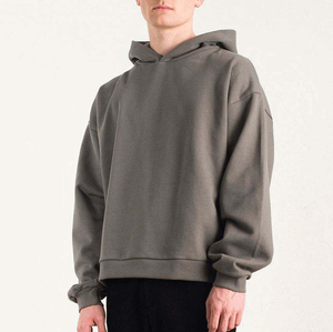 Sudadera con Capucha Oversize para Hombre, Estilo Urbano, Holgada, Casual, Esencial, de Moda, Holgada - Product Image 1