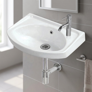 Compact White Ceramic Corner Countertop Wash Basin 15x15 Modern Bathroom Vanity Sink Space Saving Bowl - Product Image 6