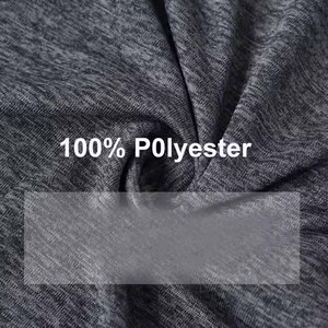 T-shirts en polyester 100 % col rond pour hommes, personnalisables avec logo, couleur unie, respirants, basiques, pour le sport et la gym, OEM personnalisable, vente en gros - Product Image 6