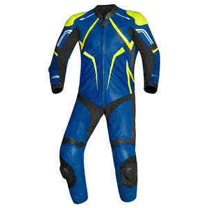 Con el precio de mayorista, los trajes de cuero para carreras de motos más recientes fabricados en Pakistán, conjuntos de trajes de motociclismo y carreras OEM disponibles en todas las tallas. - Product Image 1