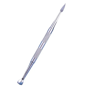 Dual-End Stainless Steel Nail Pusher <b>Tool</b> 130mm for Manicure <b>Cuticle</b> Care with Reusable Double Head Design with Custom Logo - Product Image 4