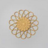 Juego de Manteles Individuales y Posavasos de Ratán Natural Ecológico, Tejidos a Mano, Decoración Boho para Mesa, Artículos para el Hogar, Venta al por Mayor Vietnamita - Product Image 2