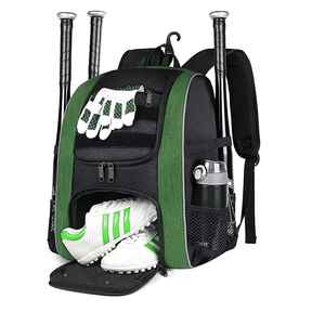 กระเป๋าเป้สะพายหลังสำหรับอุปกรณ์เบสบอล SALAMIN พิมพ์โลโก้ตามสั่ง ความจุขนาดใหญ่ พร้อมช่องใส่ไม้เบสบอล หมวกกันน็อค รองเท้า และอุปกรณ์อื่นๆ - Product Image 1