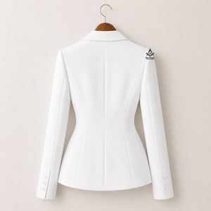 Ropa Griega Delta Sigma, Regalia Masónica, Chaqueta de Alta Calidad para Mujer, Manga Larga, para Hermandades y Fraternidades - Product Image 3