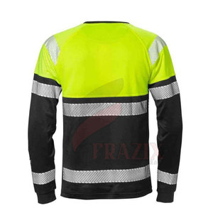 Chemise de travail industrielle moderne de haute qualité à manches longues, tissu durable, design respirant, vêtements de travail - Product Image 2