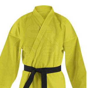 Conjunto de Manga Larga de Primera Calidad para Entrenamiento de Jiu Jitsu Brasileño, Suministro al por Mayor, Tejido de Algodón Transpirable - Product Image 4