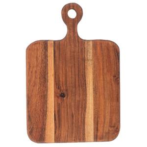 Tabla de Cortar de Madera, Gruesa y Duradera, Apta para Cuchillos, Acabado Liso, Mango de Fácil Agarre, Perfecta para Cortar y Servir en la Cocina - Product Image 4