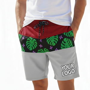 Sublimation Printed Casual Quick Dry Breathable Elastic Waist Swimming Beach Shorts Fitness Swimwear Boardshorts Swim <b>Trunks</b> <b>Men</b> - Product Image 1